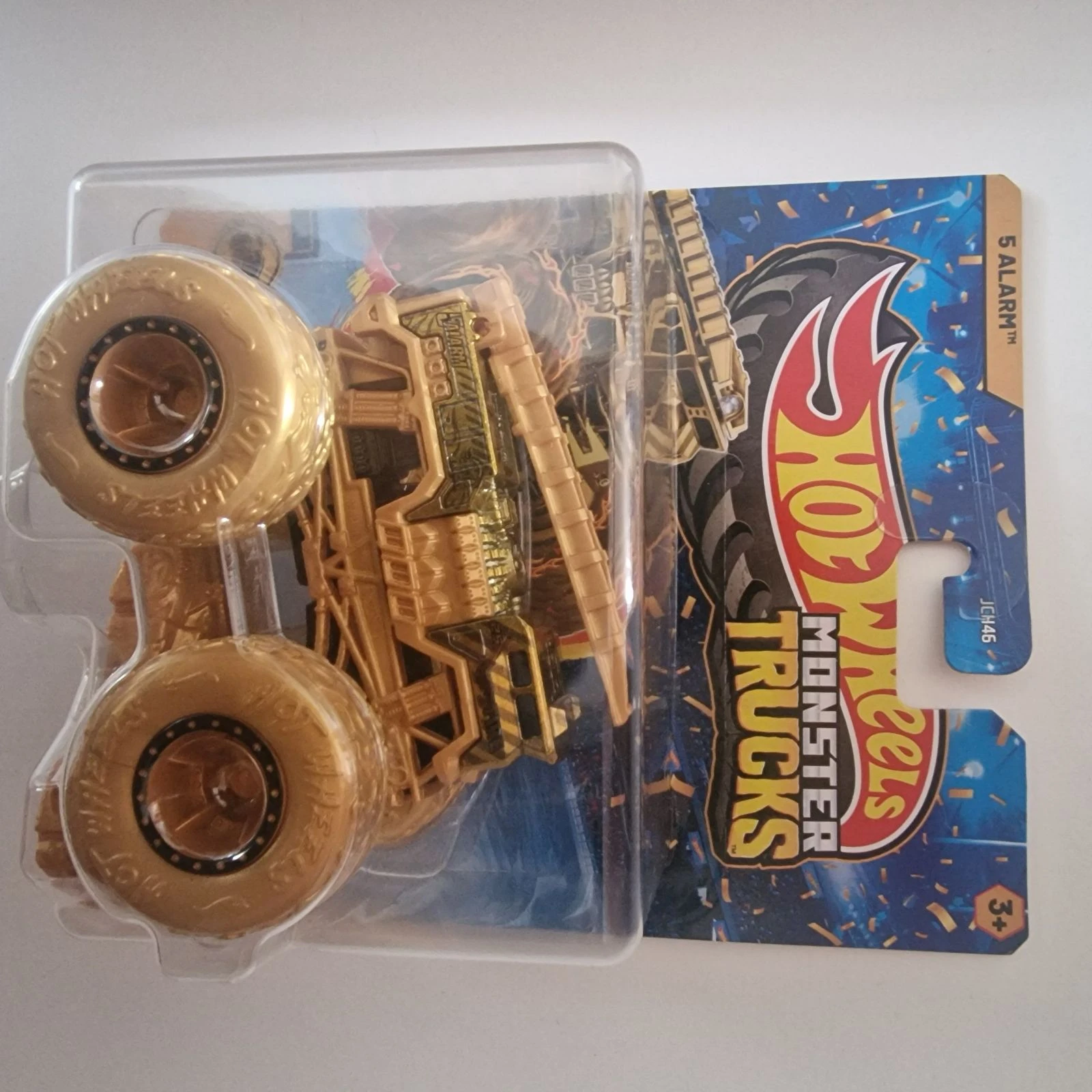 Hot Wheels Monter Truck 5 Alarm Dourado – photo 4